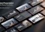 design a premium 3d pitch deck, powerpoint and business presentation